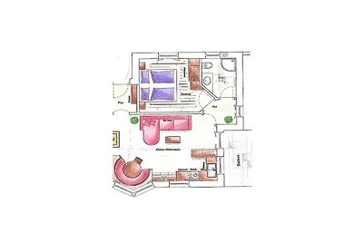 Ferienwohnung mit 1 Schlafzimmer