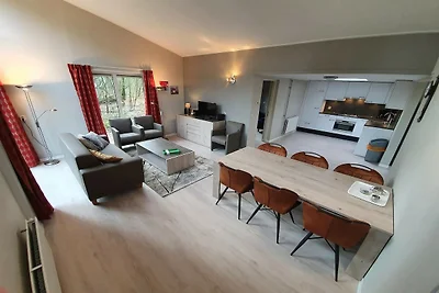 6-Personen-Komfortbungalow mit Sauna.