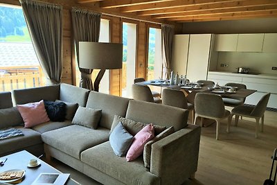 Leuk chalet met open haard in Megève