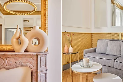 Schitterende AC-2BDR Avenue Montaigne/Arc de...