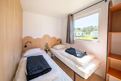 Premium-Wohnwagen in Érezée mit Terrasse