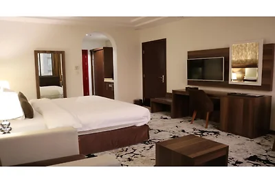 Deluxe-Zimmer mit Kingsize-Bett und...