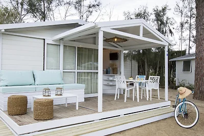 Modernes Chalet mit Klimaanlage, wenige Schri...