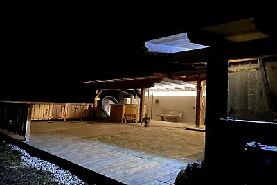 Hühnerstall mit Private SPA