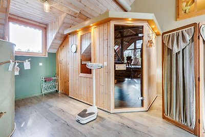 Geräumiges Ferienhaus mit Sauna