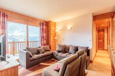 Apartment in Le Chantel mit Blick auf den Mon...