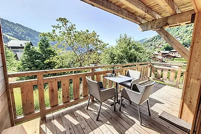 Apartment in Morzine mit Bergblick