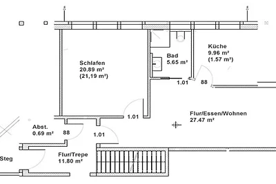 Vakantieappartement met 2 slaapkamers