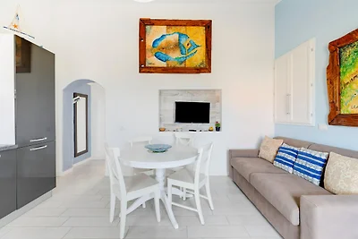 Mit privater Terrasse, 50m vom Meer