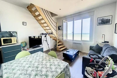 Wohnung in Le Tréport mit Meerblick