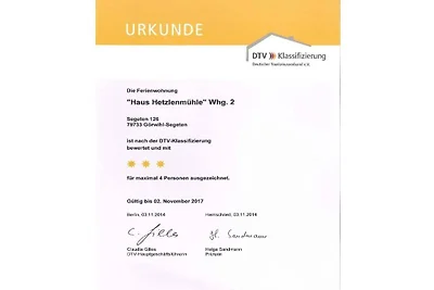 Hetzlenmühle 3-kamerappartement nr. 2
