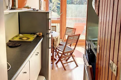 Ferienhaus in Villards mit Blick auf das Tal