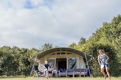 Schöne Zeltlodge in einem Ferienpark