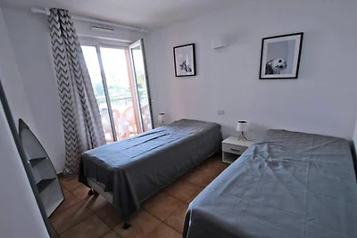 Appartement vlakbij het strand en de...