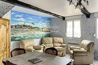 Haus in Ault mit Meerblick