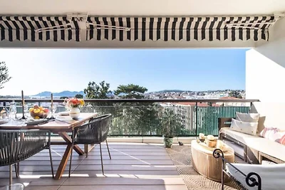 Wohnung in Cannes mit Meerblick