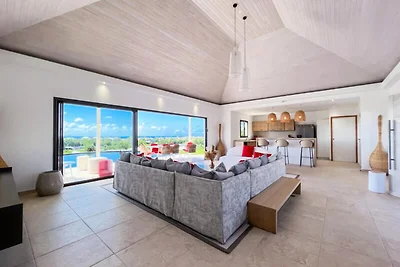 Villa a Saint-François con vista sull'oceano