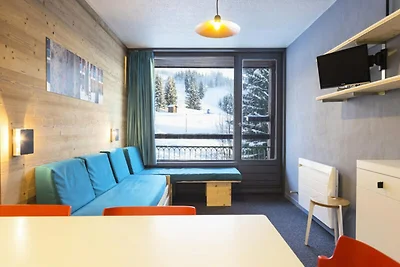 Studio für 5 Personen am Fuße der Pisten