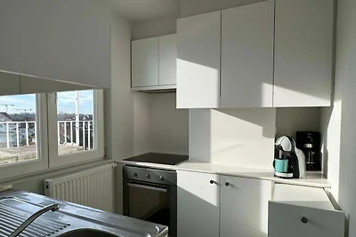 Stijlvol appartement direct aan het strand