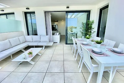 Apartment in La Cala mit Meerblick