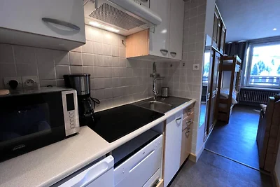 Wohnung in La Clusaz mit Bergblick