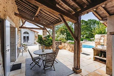 Ferienhaus Saint-Laurent mit Pool Garten