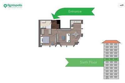 CENTRO San Babila - Central Tower apartment...