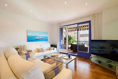 Apartment für 6 Personen mit Balkon