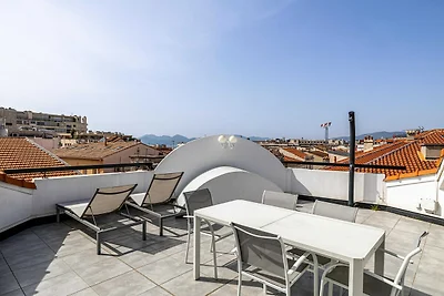 Penthouse de luxe 120m² au coeur de Cannes