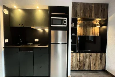 Apartment in Plagne mit Bergblick