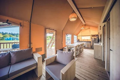 Ein luxuriöses Glampingzelt für 8 Personen