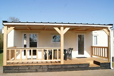 Sfeervol chalet in Appelscha met een tuin