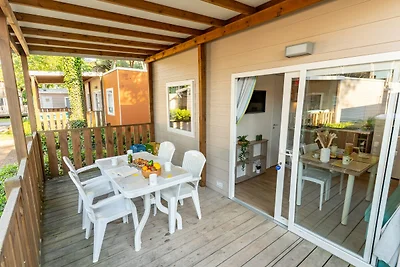 MobileHome dans le Adriano Family Camping...