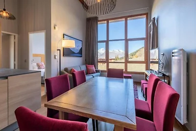 Apartment in Arc mit Blick auf den Mont Blanc