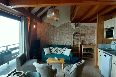 Appartement in Réallon met uitzicht op de...