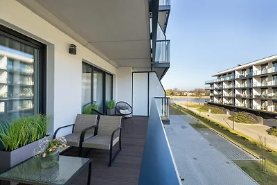 Wohnung in Dziwnów am Fluss und Strand