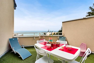 Apartment in Erquy mit Balkon und Meerblick