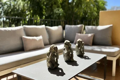 Wohnung in Calahonda mit tropischen Pools