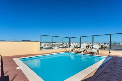 Appartamento a Olhão con piscina sul tetto