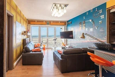 Vintage appartement met zeezicht in Oostende
