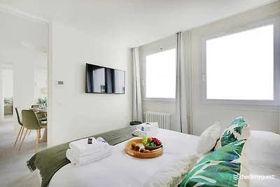 Charmante Wohnung - 2BR/6P -...