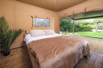 Charmantes Safari-Zelt für Familien-Glamping