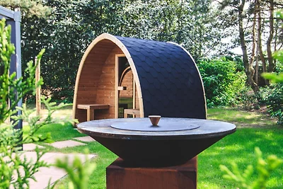 Slagharen Premium-Sauna-Lodge für 8 Personen