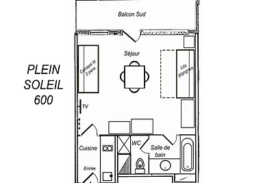 Ferienhaus in Mottaret an den Skipisten