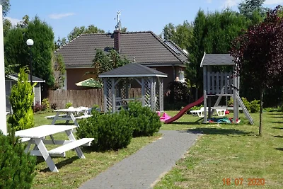 Großes Ferienhaus in Wiselka für 12 Personen.