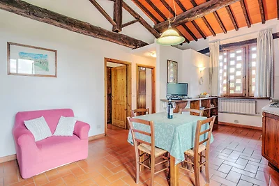 Wohnung in Greve in Chianti mit Garten