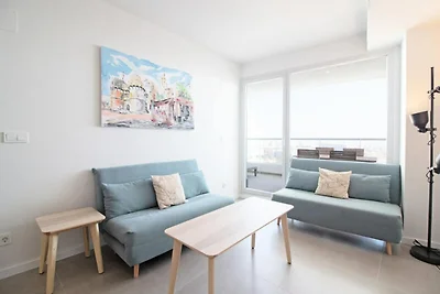 Appartement in Canet met uitzicht op zee en...