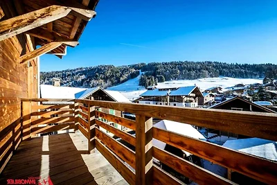 Chalet in Morzine mit Bergblick