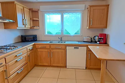 Ferienhaus mit Meerblick, Hanvec