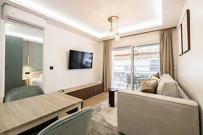 Elegantes Apt. mit Balkon, 1 Schlafzimmer/4 P...